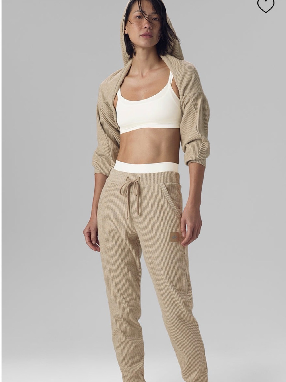 ALO Yoga Muse Joggers Gravel Small
